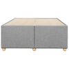 vidaXL Bed Frame Light Grey