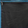 vidaXL Storage Bag with Storage Black and Blue 55.12 x 16.93 in Oxford