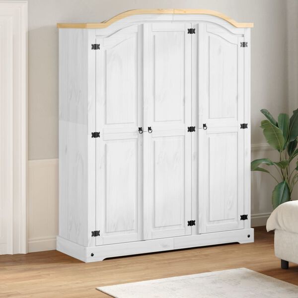 vidaXL Wardrobe White