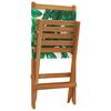 vidaXL Garden Chair Set of 8 Green
