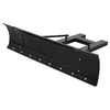 vidaXL Snow Plow Black Powder-coated steel, Rubber 59.1 x 15.0 in