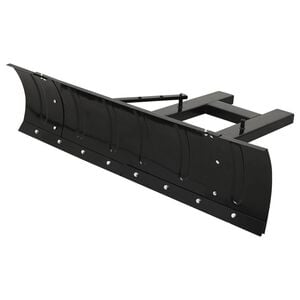 vidaXL Snow Plow Black Powder-coated steel, Rubber 59.1 x 15.0 in