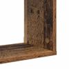vidaXL Wall Shelf with Shelf Wall-mounted Other Brown Wood
