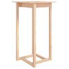 vidaXL Bar Set Natural Pine Solid Pine Wood (Untreated) Compact Simple