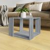 vidaXL Coffee Table Gray sonoma Engineered wood 15.7 x 15.7 x 11.8 in