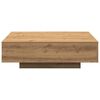 vidaXL Coffee Table Artisan Oak 39.37 x 39.37 x 12.20 in