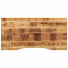 vidaXL Desk Top Rough Mango Solid Mango Wood 47.2 x 19.7 in Simplistic