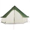 vidaXL Family Tent Tipi 8-Person Green Waterproof