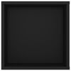 vidaXL Wall-Mounted TV Stand Black 40.2"x13.8"x13.8" Engineered Wood
