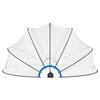 vidaXL Pool Dome Clear PVC, fiberglass Large Collapsible Pool Dome