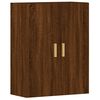 vidaXL Wall Mounted Cabinet Set of 2 Brown oak