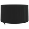 vidaXL Garden Furniture Cover Black 420D Oxford fabric with PU coating