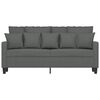 vidaXL 2-seater Sofa Dark Grey