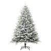 vidaXL Artificial Christmas Tree Green, Shiny Gold, Matt Gold, Bronze