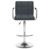 vidaXL Bar Stool Set of 2 Gray