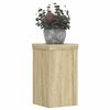 vidaXL Plant Stand Set of 2 Sonoma oak Engineered wood Small