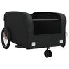 vidaXL Bike Trailer Black 99.2 lb Iron