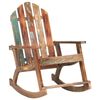 vidaXL Garden Rocking Chair Multicolour Solid reclaimed wood Standard