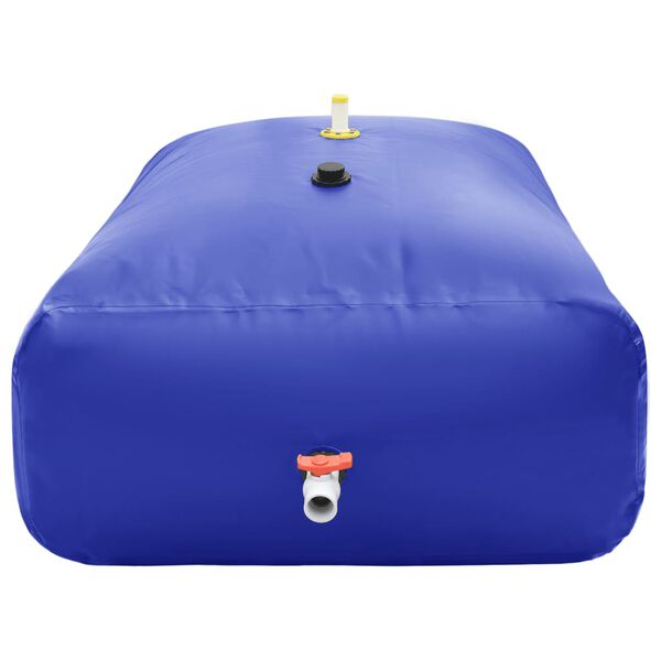 vidaXL Water Tank Blue PVC 78.7 x 59.1 x 27.6 in Collapsible