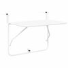 vidaXL Hanging Balcony Table White 60 x 39 x 65 cm Steel