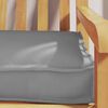 vidaXL Pallet Cushion Set 2 pcs Grey 70.87 x 15.75 x 3.15 in