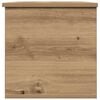 vidaXL Storage Box with Storage Artisan Oak 40.16 x 13.78 x 13.78 in