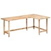 vidaXL Desk 71"x47.2"x30" Solid Mango Wood