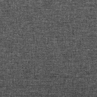 vidaXL Headboards 2 pcs Dark Gray 35.4"x2.8"x30.7"/34.6" Fabric