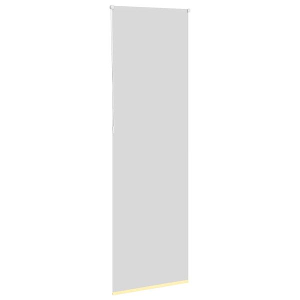 vidaXL Roller Blind Yellow 100% Polyester 80x90.6 in Height-Adjustable