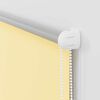 vidaXL Roller Blind Yellow 100% Polyester 43 in x 59 in
