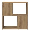 vidaXL Book Cabinet Artisan Oak Engineered wood Small Book Cabinet