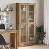 vidaXL Highboard Artisan Oak Engineered wood Tall Highboard