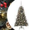 vidaXL Artificial Christmas Tree with 150 LEDs Green 59.06 in