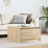 vidaXL Coffee Table Sonoma oak Engineered wood Standard Coffee Table