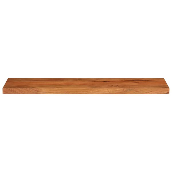 vidaXL Table Top Natural Acacia Wood Solid Acacia Wood 43.3 x 11.8 in