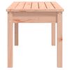 vidaXL Garden Bench Natural wood Solid Douglas Fir wood Standard Durable