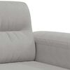 vidaXL 2-seater Sofa Light Grey
