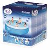 Bestway Swimming Pool Blue PVC, Polyester Standard Collapsible