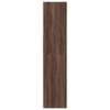 vidaXL Highboard Brown oak Engineered wood 27.6x16.1x72.8 in Highboard