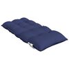 vidaXL Lowback Chair Cushion Set of 6 Navy Blue