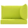 vidaXL Pallet Cushion Bright Green Oxford fabric (100% polyester) Medium
