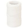 vidaXL Boat Rope Full White 0.08 " 1640.4 ' Polypropylene