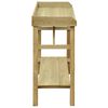 vidaXL Planter Table Multicolor Treated pinewood Medium Planter Table