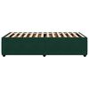 vidaXL Bed Frame Dark Green
