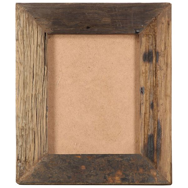 vidaXL Photo Frame Set of 2 Unique, as reclaimed wood