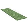 vidaXL Sun Lounger Cushion Leaf Pattern Oxford fabric (100% polyester)