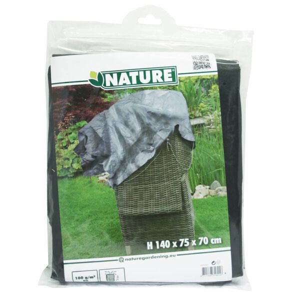Nature Garden Furniture Cover Grey Polyethylene