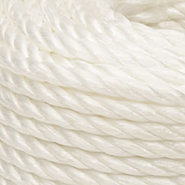 vidaXL Work Rope White 0.55 " 328.1 ' Polypropylene