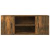 vidaXL TV Cabinet Smoked oak Engineered wood 39.4x13.8x15.7 in