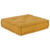 vidaXL Modular Sofa 2 pcs Yellow 55.12 x 27.56 x 14.17 in Fabric